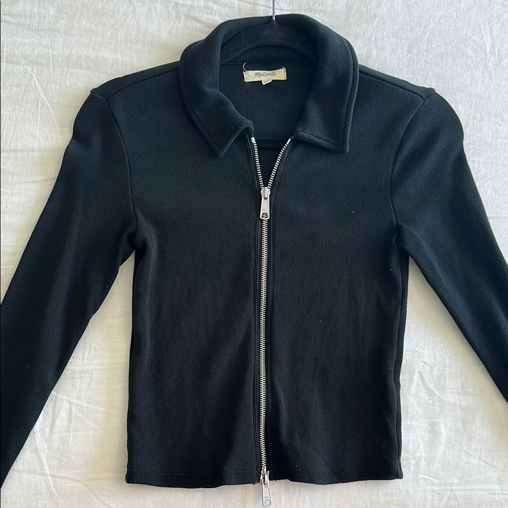 Madewell Zip Up Long Sleeve